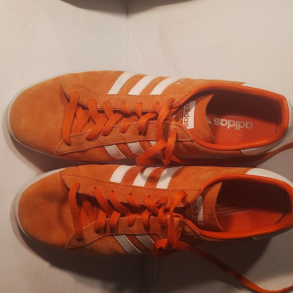 Men's Adidas Suede Campus Salmon Color Size 13